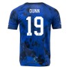 Officiële Voetbalshirt USA DUNN 19 Uit WK 2022 - Heren